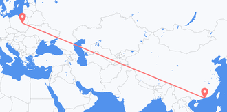 Flights from Hong Kong to Poland