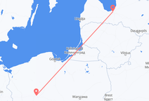 Flyrejser fra Poznan til Riga