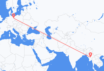 Loty z Naypyidaw do Berlina