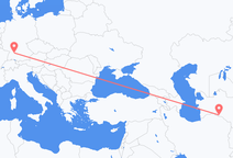 Flug frá Ashgabat til Stuttgart