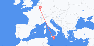 Malta to Luxembourg