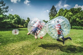 N ° 1 des matchs de football à bulles à Varsovie