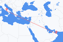 Flights from Muscat to Naples