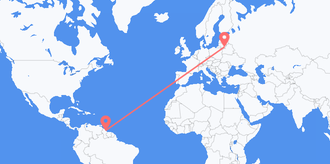 Guyana to Lithuania