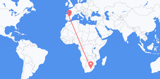 Flights from Lesotho to Spain