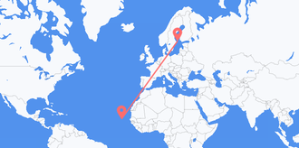 Flüge von Cabo Verde nach die Ålandinseln