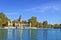 photo of beautiful morning of The Monument to King Alfonso XII is located in Buen Retiro Park, Madrid, Spain.