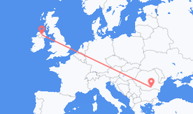 Voli dalla Romania per l'Irlanda del Nord