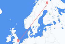 Flyg från Kolari till London