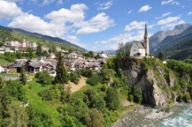 Ferienwohnungen in Scuol, die Schweiz