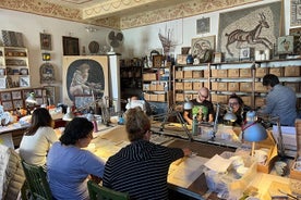 3 Stunden Mosaik-Workshop in Trastevere