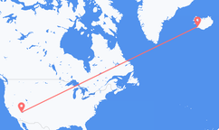 Flyreiser fra Las Vegas, USA til Reykjavík, Island