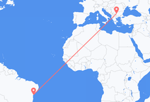 Salvador to Sofia