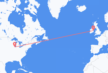 Flyrejser fra Chicago til Dublin