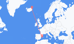 Flights from Ibiza to Egilsstaðir