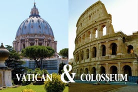 Rome: Vatican Museums and Colosseum Private Tour with Transfers