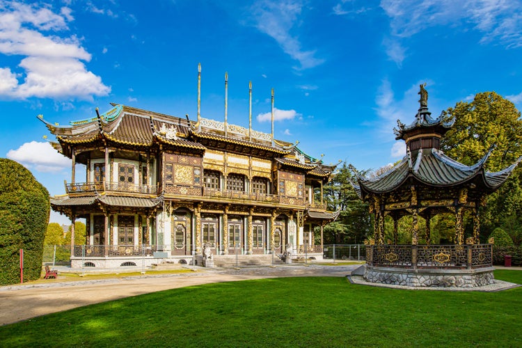 Museums of the Far East in Brussels, the capital of Belgium