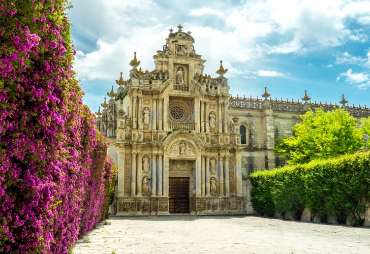 Photo of Atrium of the Cartuja de Santa María de la Defensa in Jerez de la Frontera.