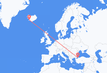 Vols d’Istanbul à Reykjavik