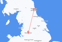 Flights from Newcastle upon Tyne to Manchester