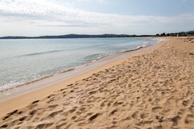 Photo of the sea resort Ravda on the Bulgarian Black Sea coast.