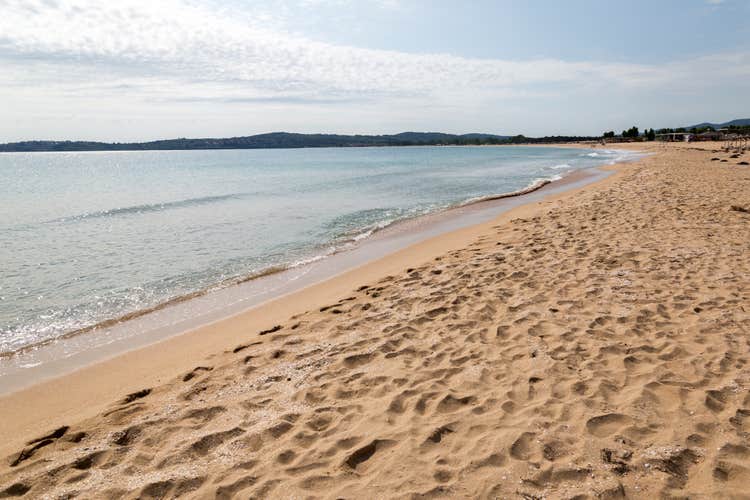 Photo of beautiful beach near village of Chernomorets, Bulgaria.