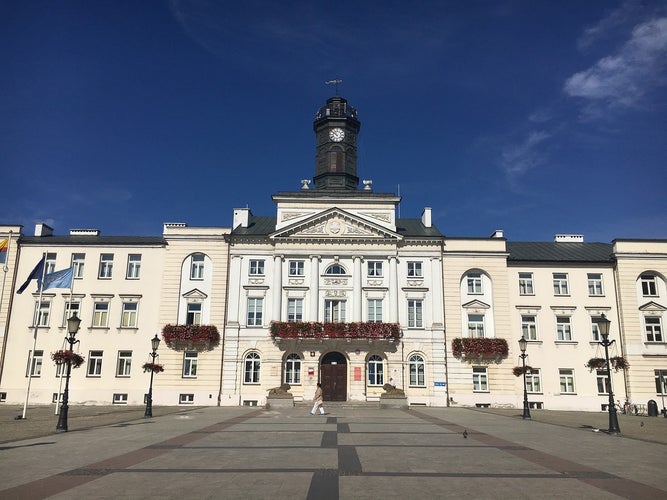 photo of The town hall of Płock, Poland.