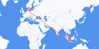 Flights from Indonesia to Germany