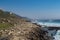 photo of Cabo Silleiro lighthouse on the Atlantic coast in Baiona, Spain.