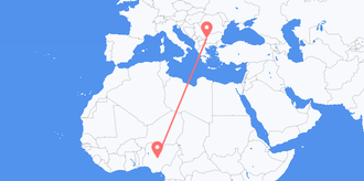 Nigeria to Bulgaria