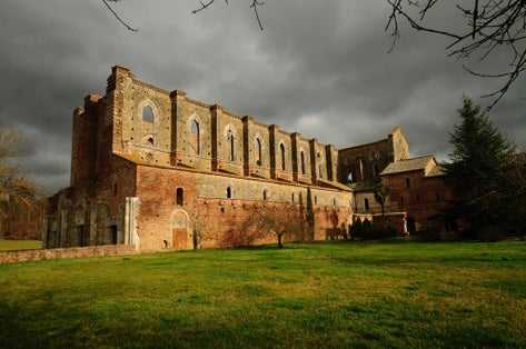 San Galgano Abbey.