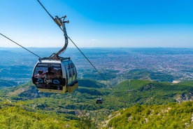 photo of an aerial landscape with panoramic view of Veria a historic town, Greece.