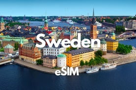 Stockholm Data eSIM 0,5 GB dagligt til 50 GB 30 dage