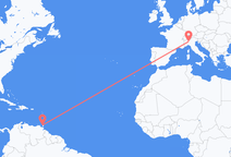 Flights from Port of Spain to Milan