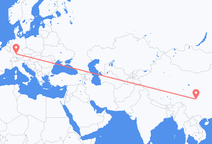 Flüge von Chengdu nach Stuttgart