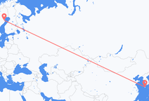 Flug frá Jeju-borg til Skellefteå