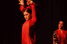 Sevilla: Flamenco dansnámskeið með búning