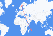 เที่ยวบินจาก Mauritius Island ไปยัง Sundsvall