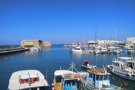 Degustação de passeio gastronômico de bicicleta elétrica em Heraklion