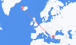 Flights from Reykjavík to Naxos