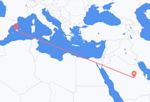 Vols de Riyad à Palma