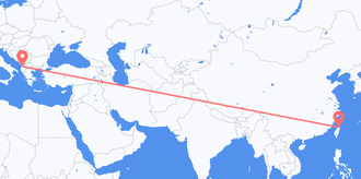 Taiwan to Albania