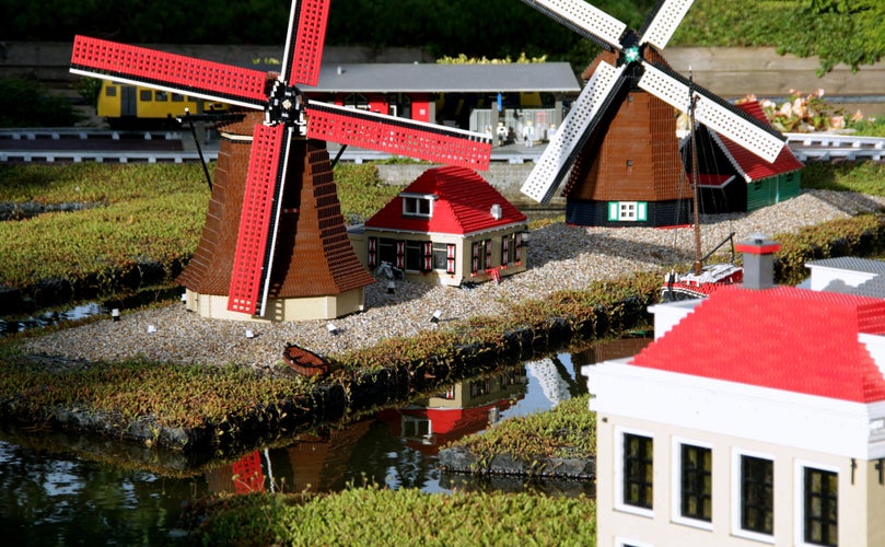 photo of  view of A scene from Legoland in Billund, Denmark.