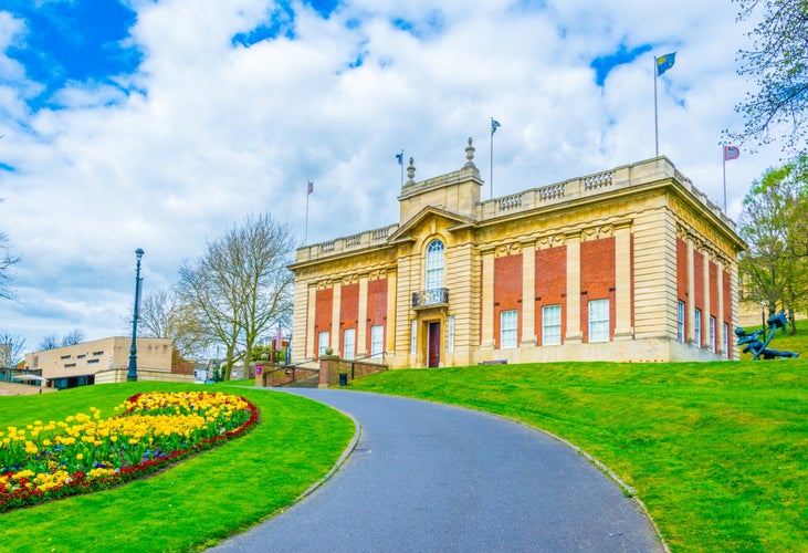 View of the Usher gallery in Lincoln, England