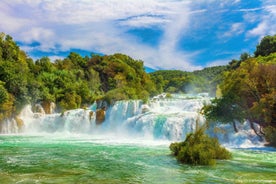 From Split & Trogir: Krka Waterfalls and Primošten