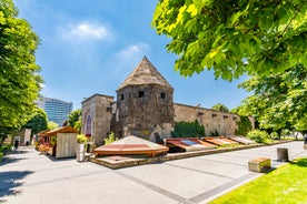 View of Ankara castle and general view of old town.