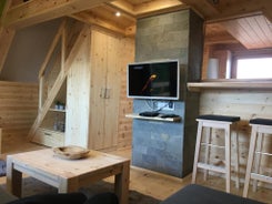 Wooden Apartman Prémium Jacuzzival