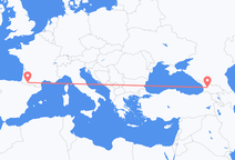 Flyg från Kutaisi till Lourdes (kommun i Brasilien, São Paulo, lat -20,94, long -50,24)