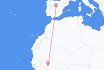 Flights from Bamako to Madrid