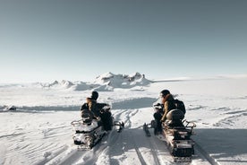 Golden Circle Super-Jeep Tour en sneeuwscooter vanuit Reykjavik